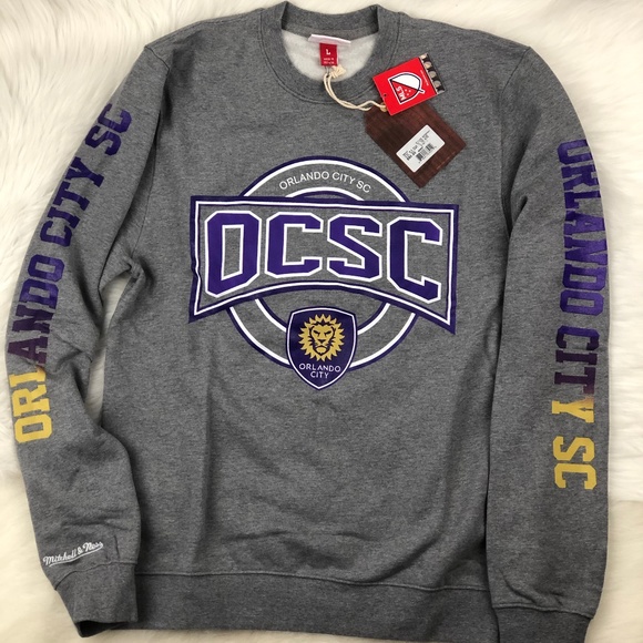 Mitchell & Ness Other - Orlando City SC Mitchell & Ness Crew Sweatshirt L